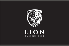 Lion Shield Logo Design Vector Illustration Product Image 3
