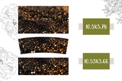 Gold Glitter Tumbler Design, 40 Oz Tumbler Template Product Image 2