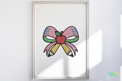 Teacher Embroidery Clipart Sublimation Product Image 5