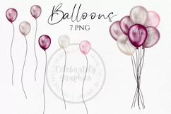 Pink Burgundy Flowers Gnomes | Gnome Clipart PNG Product Image 2