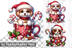 Christmas Sublimation Clipart Bundle - Christmas PNG files Product Image 3