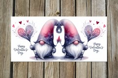 Valentine gnome | 8 watercolor Sublimation Mug designs Product Image 2
