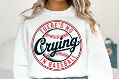 There's no Crying in Baseball svg | Shirt Svg Product Image 1