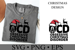 Obsessive Christmas Disorder Svg | Christmas svg | Shirt Svg Product Image 1