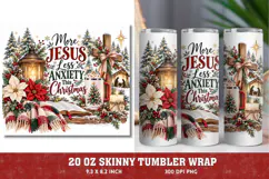 Peace in Christ Christmas PNG, Christian Faith Christmas Sub Product Image 1