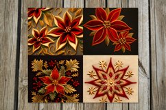 Embroidery | 8 quadro skinny tumbler Sublimation designs Product Image 2