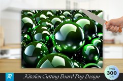 3D Camouflage Balls Cutting Board Sublimation Design Product Image 1