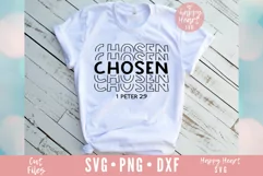 Chosen SVG / Christian SVG / Faith SVG Product Image 2