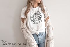 Easter Wreath svg files for cricut Product Image 2