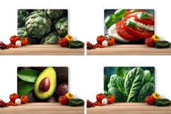 Avocado Cutting Board, Spinach PNG, Artichoke PNG Product Image 2