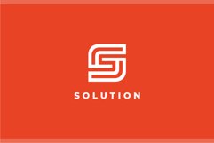 Letter S round logo design vector template Product Image 2