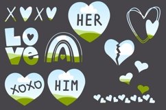 Valentine&#039;s Day CANVA Elements Frame Drag and Drop Your Des Product Image 2