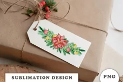 Watercolor Christmas Decor sublimation png Product Image 2