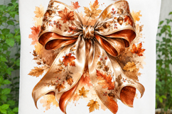 Fall Coquette Thanksgiving Ribbon Design SVG Product Image 3