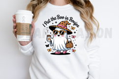 I Put the Boo in Boujee Png, Cute Ghost PNG Design Product Image 2