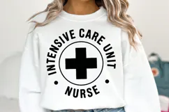ICU Nurse svg | Svg Cut Files | Shirt Svg Product Image 1