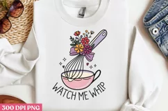 Watch Me Whip PNG, Kitchen Quotes Clipart PNG Product Image 3