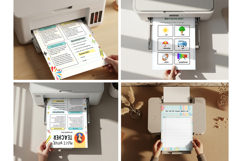 Printer paper mockup bundle Product Image 3