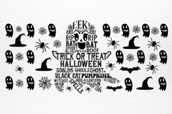 Halloween Round Can glass SVG Product Image 2