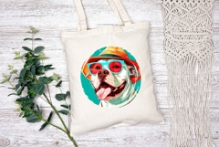 Pitbull Dog Illustration, Cartoon Pitbull PNG, Happy Pitbull Product Image 2