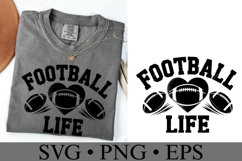 Football Life Svg | Game Day Svg | Sport Svg | Shirt Svg Product Image 2