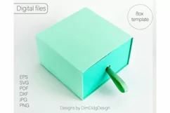 Box template svg Favor box svg Party favor boxes Gift box Product Image 6