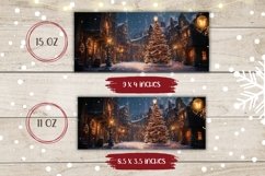 Christmas Tree Mug Template, Cozy Winter Mug Wrap Product Image 2
