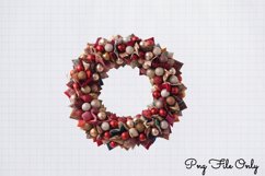 Patchwork Christmas Sublimation Clipart Bundle PNG Product Image 3