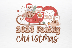 Retro Christmas Tshirt SVG Product Image 2