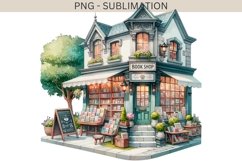 Book Store, Botanical Book Illustration Product Image 1