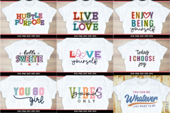 Girl &amp; women Inspirational motivational quotes Shirt bundle Product Image 4