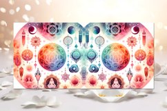 Mystic abstract design | Religion signs Mug Sublimation, PNG Product Image 2