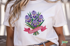 USA State Flowers Embroidery Clipart Product Image 2