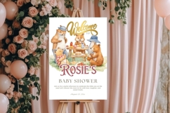Baby Shower Welcome Sign Template 109 Product Image 3