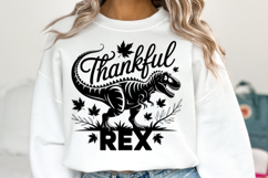 Thankful Rex Svg Svg | Thanksgiving Svg | Shirt Svg Product Image 2