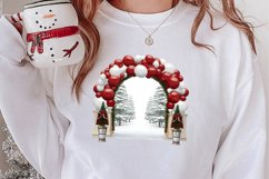 Reindeer First Christmas Clipart Sublimation, Christmas PNG Product Image 2