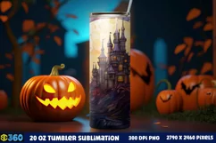 Halloween Tumbler Sublimation Wraps, Tumbler Halloween Product Image 2