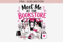 Book besties png design for T-shirts Product Image 2