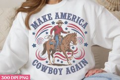 Make America PNG, Western 4th Of July Sublimation P Product Image 1