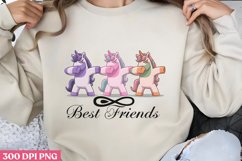 Best Friends PNG, Friendship Sublimation PNG Product Image 1