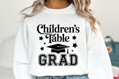 Children&#039;s Table Grad svg | Graduation Svg | Shirt Svg Product Image 2