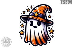 Halloween Ghost Sublimation Design - High-Quality 300 Dpi Product Image 1