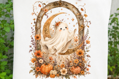 Floral Halloween Sublimation Design SVG Product Image 3