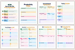 2027 Productivity Planning Worksheet Product Image 2