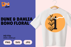Dune &amp; Dahlia Boho Floral Monogram Product Image 1