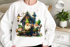 St Patricks gnome Clipart, St. Patrick&#039;s Day Clipart Product Image 2
