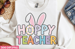 Hoppy teacher PNG, Retro Teacher Easter Sub Product Image 2