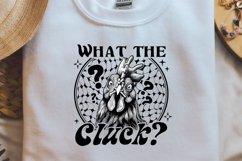 Sarcastic Animal What the cluck Black png Product Image 1