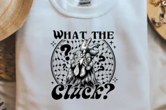 Sarcastic Animal What the cluck Black png Product Image 1
