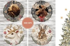 Knitted Wind Spinner Designs, Christmas Wind Spinner PNG Product Image 2